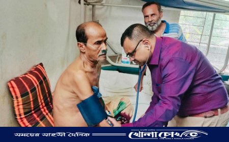 হাসতাপালের কর্মচারি মারা গেল ডাক্তারের গাফিলতিতে