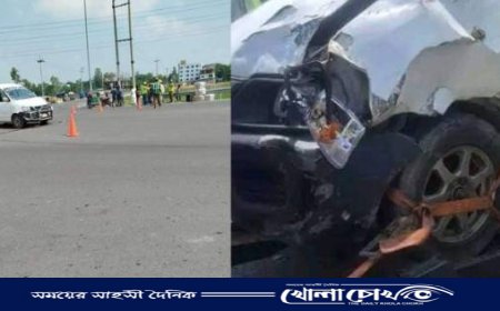 চট্টগ্রামে বঙ্গবন্ধু টানেলের আনোয়ারা প্রান্তে সড়ক দুর্ঘটনায় একই পরিবারের চারজন আহত