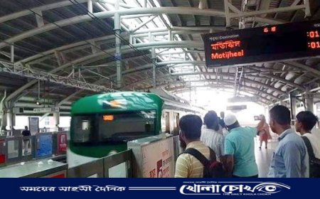 কমলাপুর থেকে টঙ্গী পর্যন্ত মেট্রোরেলের লাইন বর্ধিত করা হবে