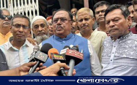 বাংলাদেশের গণতন্ত্র শেখ হাসিনার হাতেই সুরক্ষিত--খাদ্যমন্ত্রী সাধন চন্দ্র মজুমদার 