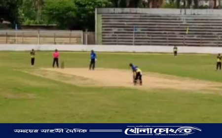 ফরিদপুর প্রিমিয়ার ডিভিশন ক্রিকেট লিগে চর কমলাপুর ক্রীড়া সংস্থার ‌ জয়লাভ 