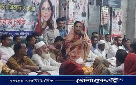 কালীগঞ্জে প্রধানমন্ত্রী শেখ হাসিনার স্বদেশ প্রত্যাবর্তন দিবস পালিত