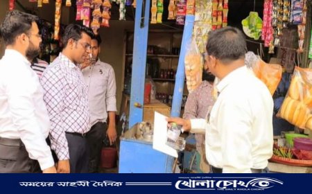 ফরিদপুরে দুটি প্রতিষ্ঠানকে অর্থদণ্ড দিয়েছে মোবাইল কোর্ট 