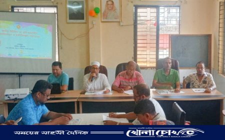 ফরিদপুর সিভিল সার্জনের উদ্যোগে জাতীয় ভিটামিন এ প্লাস ক্যাম্পেইন উপলক্ষে সাংবাদিকদের সাথে সভা অনুষ্ঠিত