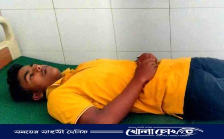 কিশোরগ্যাং এর হাতে কিশোর আহত