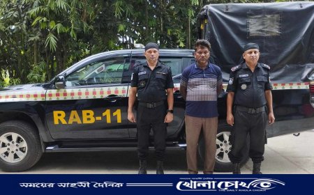 নোয়াখালীতে ধান কাটার মেশিনে শিশুর মৃত্যু, চালক গ্রেপ্তার