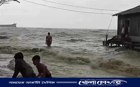 ঘূর্ণিঝড় রেমাল: হাতিয়ার ১৪ গ্রাম প্লাবিত, পানিবন্দি হাজারো মানুষ