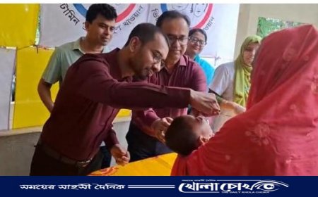 সরপুরে ভিটামিন ‘এ’ প্লাস ক্যাম্পেইন অনুষ্ঠিত