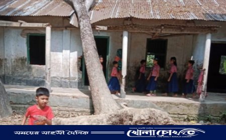 খোকসায় ঝুঁকি ও আতঙ্কে বিদ্যালয়ের শিক্ষার্থীরা