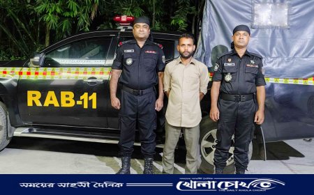 বেগমগঞ্জে অস্র মামলার সাজাপ্রাপ্ত আসামি গ্রেপ্তার