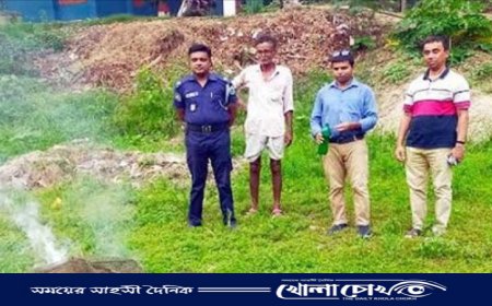 আত্রাইয়ে সোয়া লক্ষ টাকার নিষিদ্ধ রিং জাল জব্দ