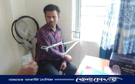 মিঠাপুকুরে কৃষি অফিসের ল্যাপটপ চুরির সময় চোর আটক