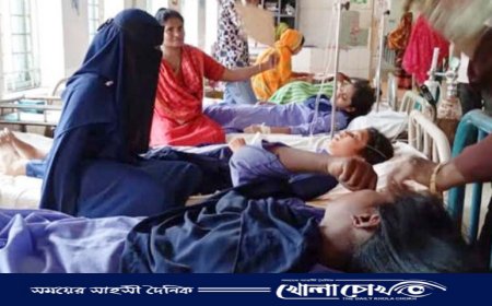 আত্রাইয়ে হটাৎ অসুস্থ হয়ে  হাসপাতালে ভর্তি ৪ শিক্ষার্থী 