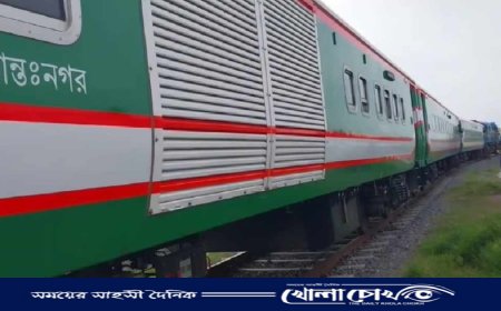 ফরিদপুরে ট্রেনে কাটা  পড়ে যুবকের মৃত্যু