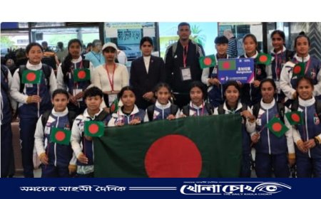 আইএসএফ ওয়ার্ল্ড কাপ ফুটবলে অংশগ্রহণ করল ফরিদপুরের চার ফুটবলার