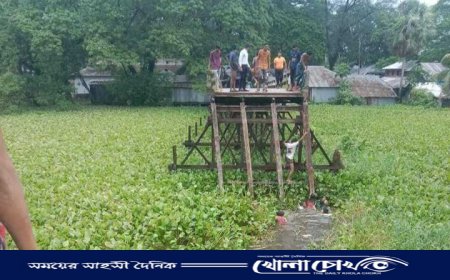 বরগুনায় ব্রীজ ভেঙে বরযাত্রীর গাড়ি খালে, নিহত ১০