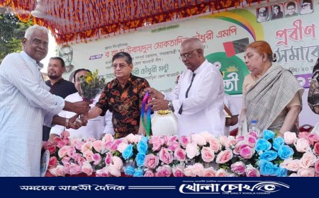 ব্রাহ্মণবাড়িয়ায় আ’লীগের প্রতিষ্ঠাবার্ষিকীতে ২৫ প্রবীণ নেতাকে আজীবন সম্মাননা প্রদান 