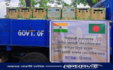 প্রধানমন্ত্রীর জন্য আনারস উপহার পাঠালেন ত্রিপুরার মুখ্যমন্ত্রী