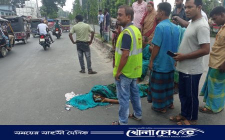 ফরিদপুরের সড়ক দুর্ঘটনায় রোকেয়া বেগমের মৃত্যু 