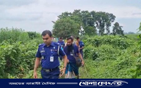 ভাঙ্গায় চতলবিল থেকে অজ্ঞাত নারীর অর্ধগলিত মরদেহ উদ্ধার 