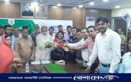 আত্রাই উপজেলা পরিষদ চেয়ারম্যানের বিজয় সংবর্ধনা ও আনন্দ র‍্যালী