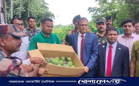 ত্রিপুরার মূখ্যমন্ত্রীকে আম-ইলিশ পাঠালেন শেখ হাসিনা