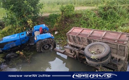 সালথায় ট্রলি চাপায় যুবক নিহত