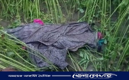 ধর্ষণের পর হত্যা, ভাঙ্গায় পাটক্ষেত থেকে কিশোরীর বিবস্ত্র মরদেহ উদ্ধার