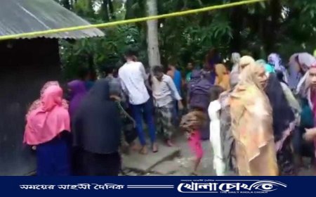 নোয়াখালীতে বৃদ্ধার পা বাঁধা মরদেহ মিলল পুকুর পাড়ে