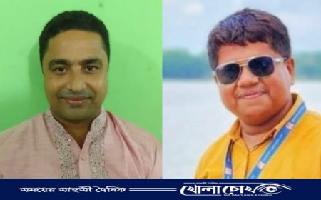 বরগুনা সাংবাদিক ইউনিয়নের সভাপতি কিবরিয়া সেক্রেটারি সাগর 