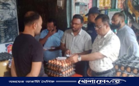 ফরিদপুরে জাতীয় ভোক্তা সংরক্ষণ অধিদপ্তরের অভিযানে ‌দুই ব্যবসায়িক প্রতিষ্ঠানকে জরিমানা