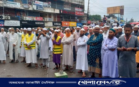 ফরিদপুরে ইসলামী আন্দোলন বাংলাদেশের উদ্যোগে বিক্ষোভ মিছিল ও সমাবেশ অনুষ্ঠিত 