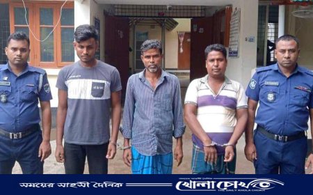 মহম্মদপুরে পুলিশের হাতে ৩ জুয়াড়ি আটক 