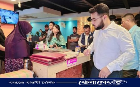 ফরিদপুরে ভ্রাম্যমাণ আদালতের অভিযান,দুটি প্রতিষ্ঠানকে জরিমানা 