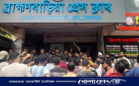 ব্রাহ্মণবাড়িয়ায় ছাত্রলীগের সাথে সমঝোতা করে মাত্র কয়েক মিনিটের মধ্যেই কর্মসূচী শেষ করে কোটা বিরোধী আন্দোলনকারীরা