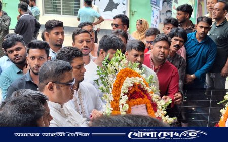 ফরিদপুরে আওয়ামী স্বেচ্ছাসেবক লীগের ৩০ তম প্রতিষ্ঠা বার্ষিকী উপলক্ষে বিভিন্ন কর্মসূচি পালন 
