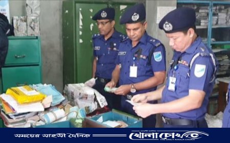 ফরিদপুরে জামায়তের কার্যালয় হতে ১২ টি ককটেল ও উস্কানিমূলক মূলক বই উদ্ধার ‌করেছে পুলিশ  