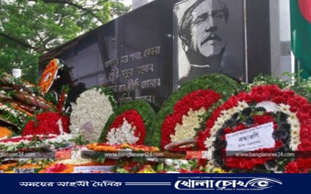 ব্রাহ্মণবাড়িয়ায় শোক র‍্যালীর মধ্য দিয়ে মাসব্যাপী কর্মসূচী শুরু করেছে আওয়ামী লীগ