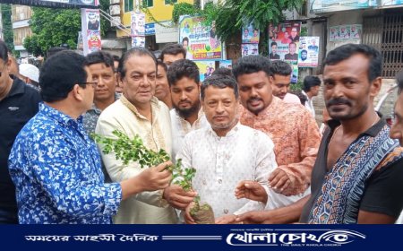 ফরিদপুর জেলা আওয়ামী মৎস্যজীবী লীগের উদ্যোগে বৃক্ষরোপণ কর্মসূচি অনুষ্ঠিত 