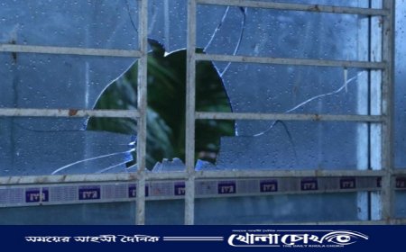 নোয়াখালীর সুধারাম থানায় গুলি!