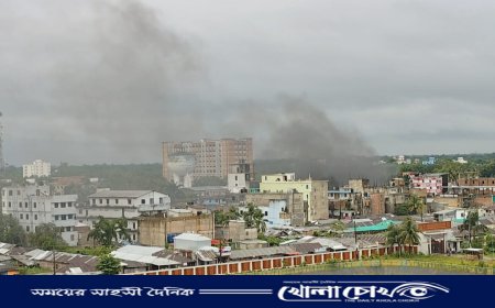নোয়াখালীত কোটা আন্দোলনকারীদের বিক্ষোভ, জেলা আ.লীগ কার্যালয়ে অগ্নিসংযোগ-ভাংচুর