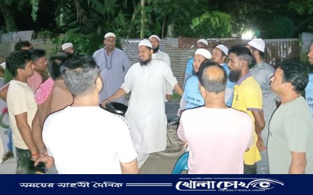 সাম্প্রদায়িক সম্প্রীতি রক্ষার্থে বাংলাদেশ খেলাফত যুব মজলিসের বিভিন্ন কার্যক্রম 