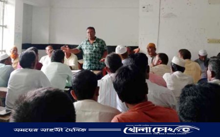 সুবর্ণচরে আইনশৃঙ্খলা স্বাভাবিক রাখতে বিএনপির মতবিনিময় সভা 