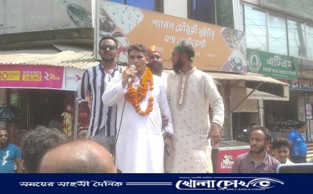 বোয়ালমারীতে কেন্দ্রীয় কৃষকদলের সহ-সম্পাদক মিয়া হাসানকে সংবর্ধনা ও মোটরসাইকেল শোভাযাত্রা 