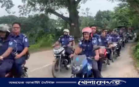 এক সপ্তাহ কর্ম-বিরতির পরে কর্মস্থলে যোগ দিলেন মহম্মদপুর থানার পুলিশ সদস্যরা 