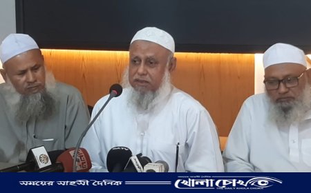 গুজব না ছড়িয়ে বাংলাদেশ থেকে সাম্প্রদায়িক সম্প্রীতির শিক্ষা নিতে ভারতের প্রতি আহ্বান হেফাজত ইসলাম মহাসচিবের 
