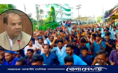 হাতিয়ার সাবেক এমপি মোহাম্মদ আলীর ফাঁসি দাবিতে বিএনপির বিক্ষোভ মিছিল