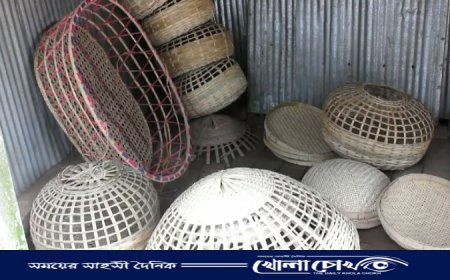 বিলুপ্তির পথে খোকসার বাঁশ শিল্প