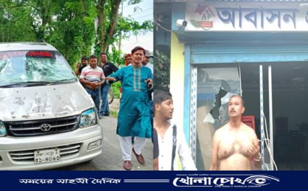 বিএনপি নেতার শোডাউন ঘিরে বোয়ালমারী ও মধুখালীতে দু’গ্রুপের হামলা-ভাংচুর, আহত-৭