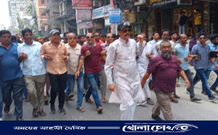 ফরিদপুর জেলা বিএনপি ও অঙ্গ সংগঠনের দুইদিন ব্যাপী অবস্থান কর্মসূচি পালিত  